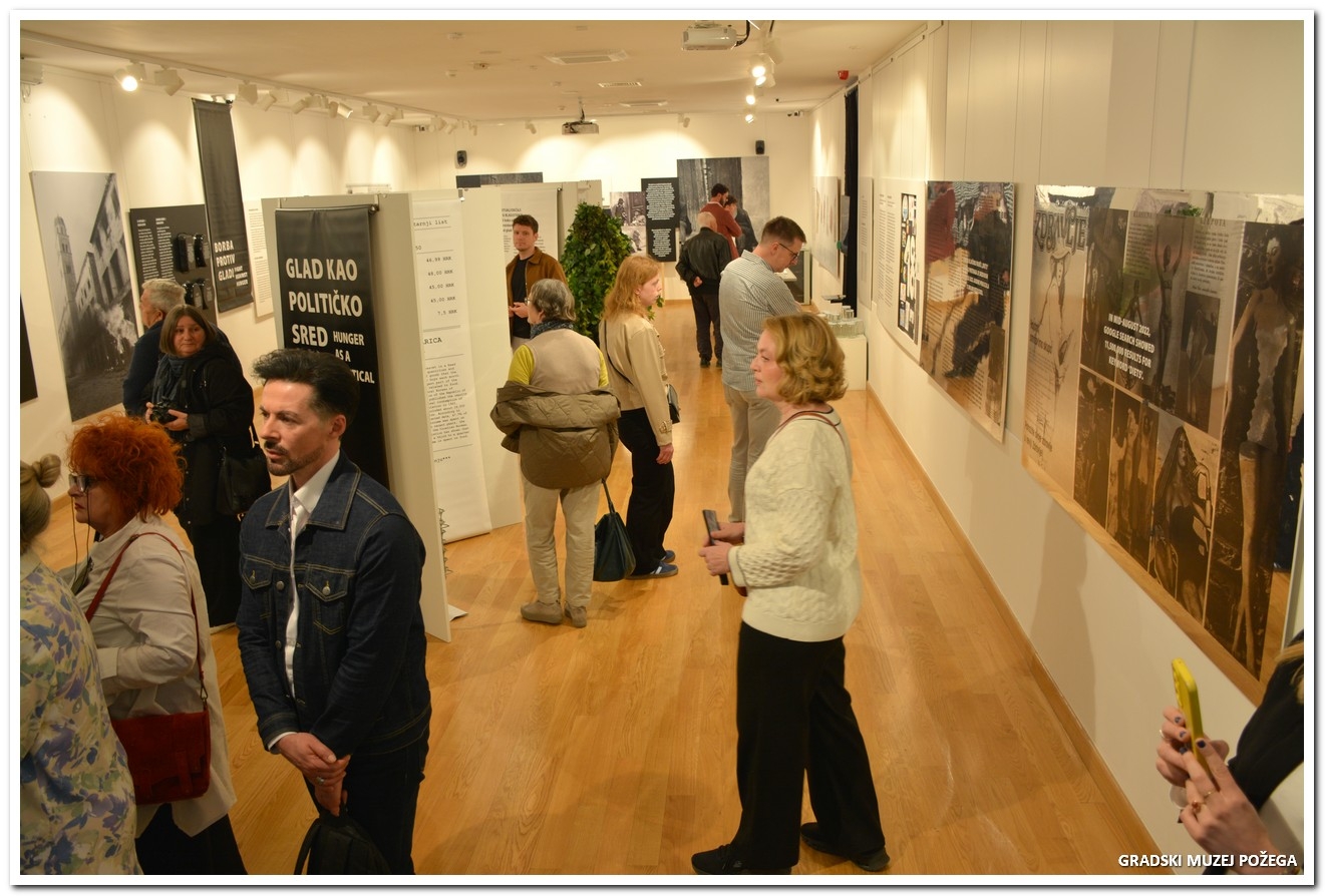 Otvorena izložba „Lica gladi“ u Požegi: Snažan apel protiv gladi u svijetu i rasipanja hrane